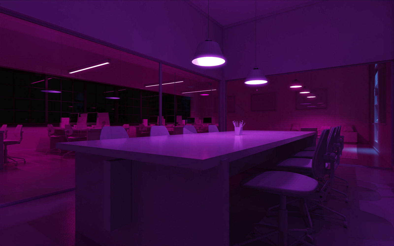 Conference view, Color Pop scene